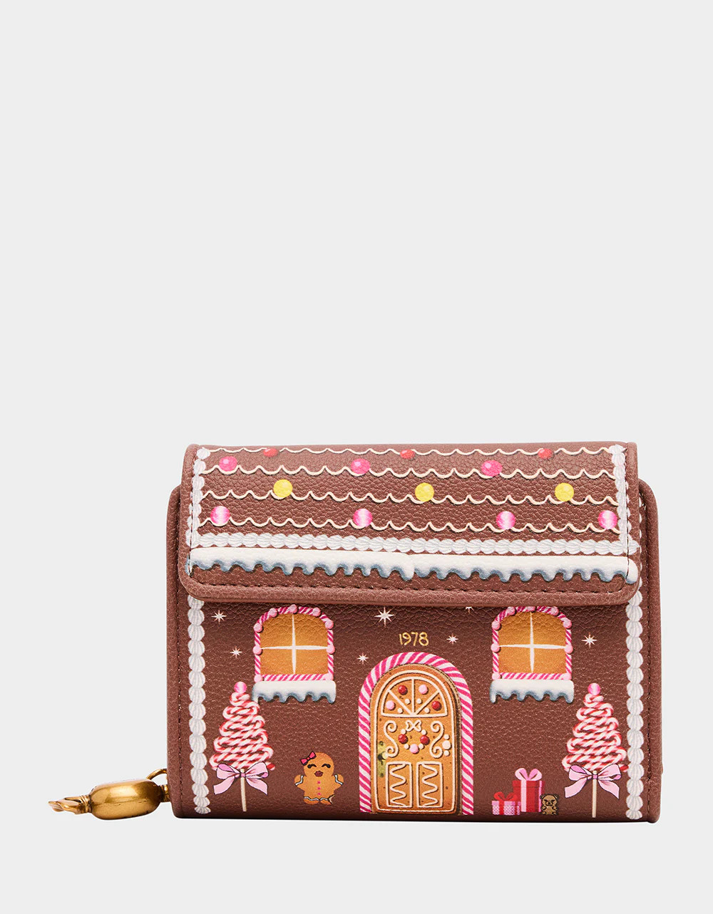 BAKING SPIRITS BRIGHT WALLET BROWN | Betsey Johnson