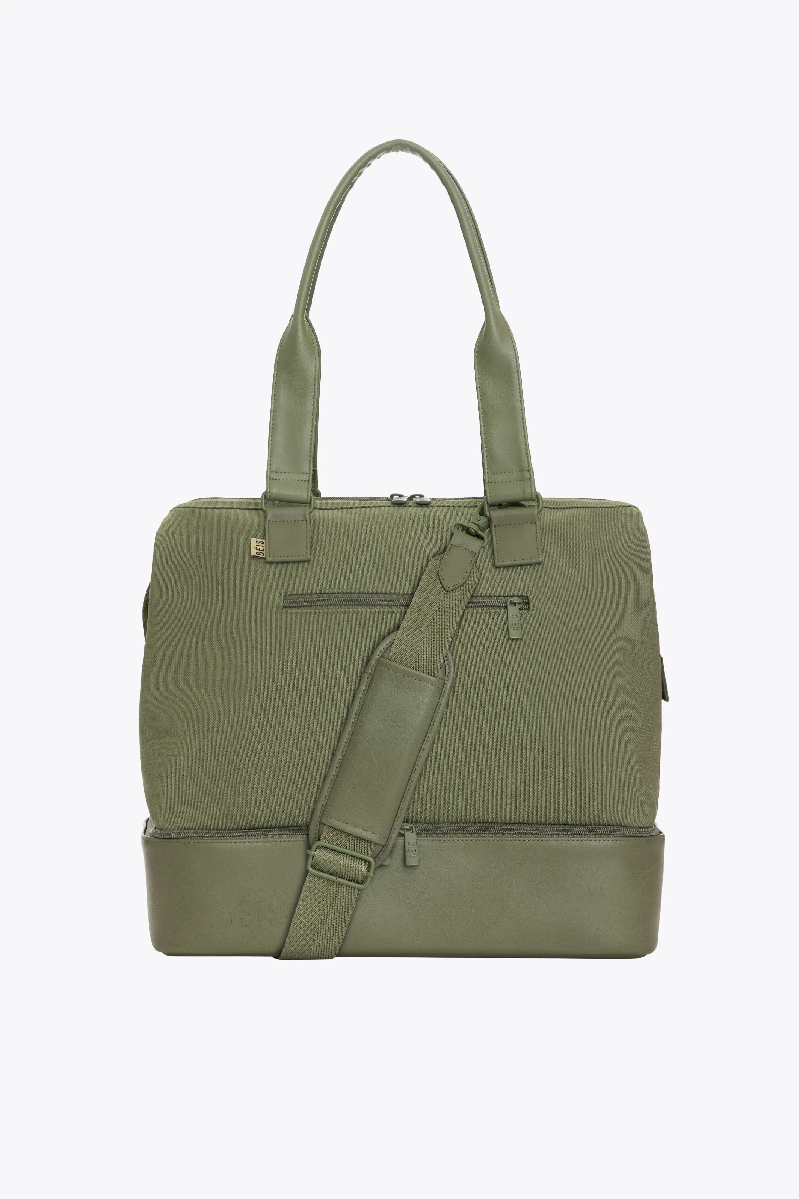 The Mini Weekender 
                in Olive | BÉIS Travel
