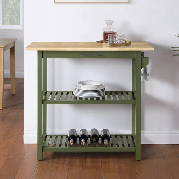 Janxiel 40'' Wide Prep Table with Drawer | Wayfair North America