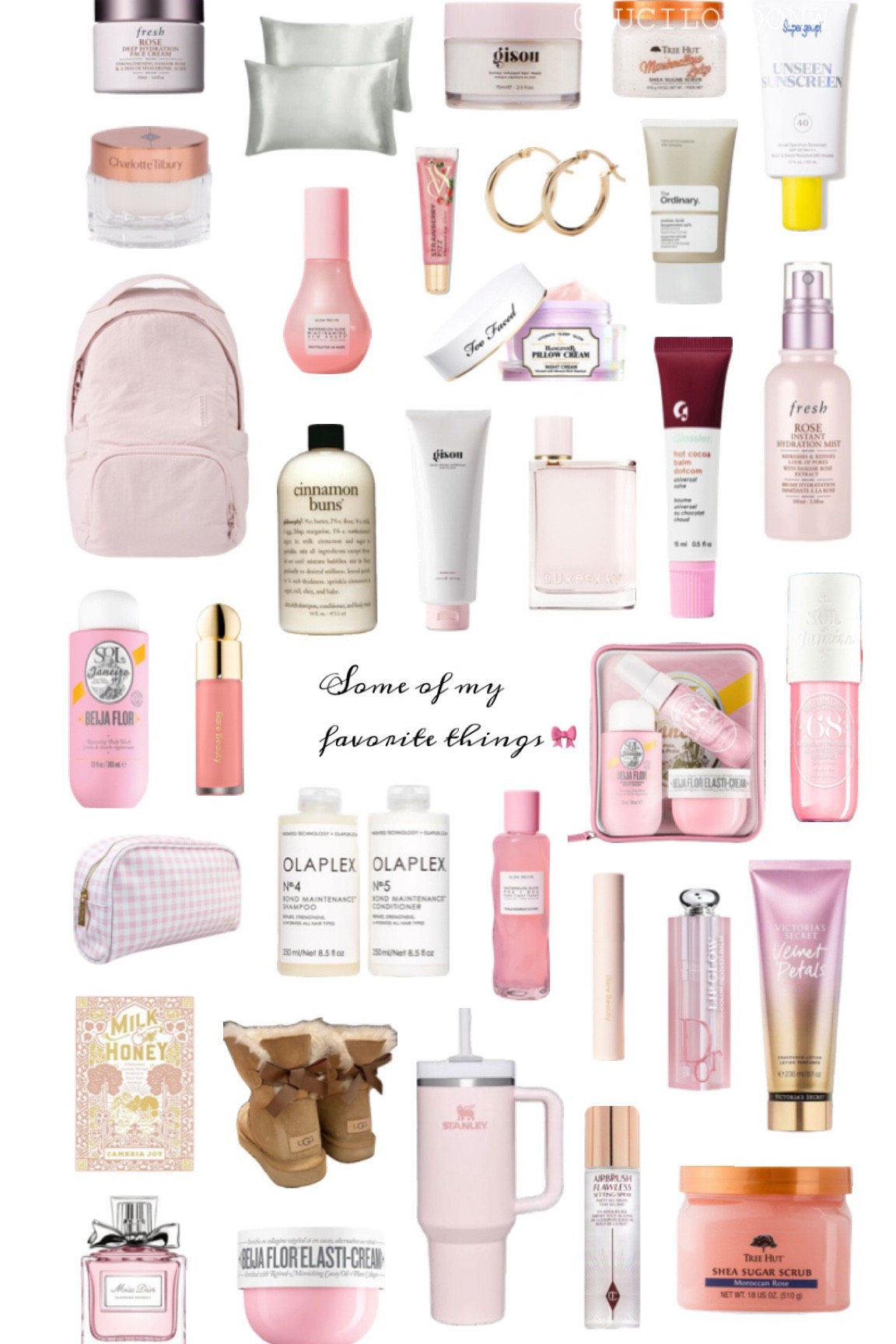 Pink girly beauty products gift guide part 1 💕🎀 perfect for Valentine’s Day shopping!