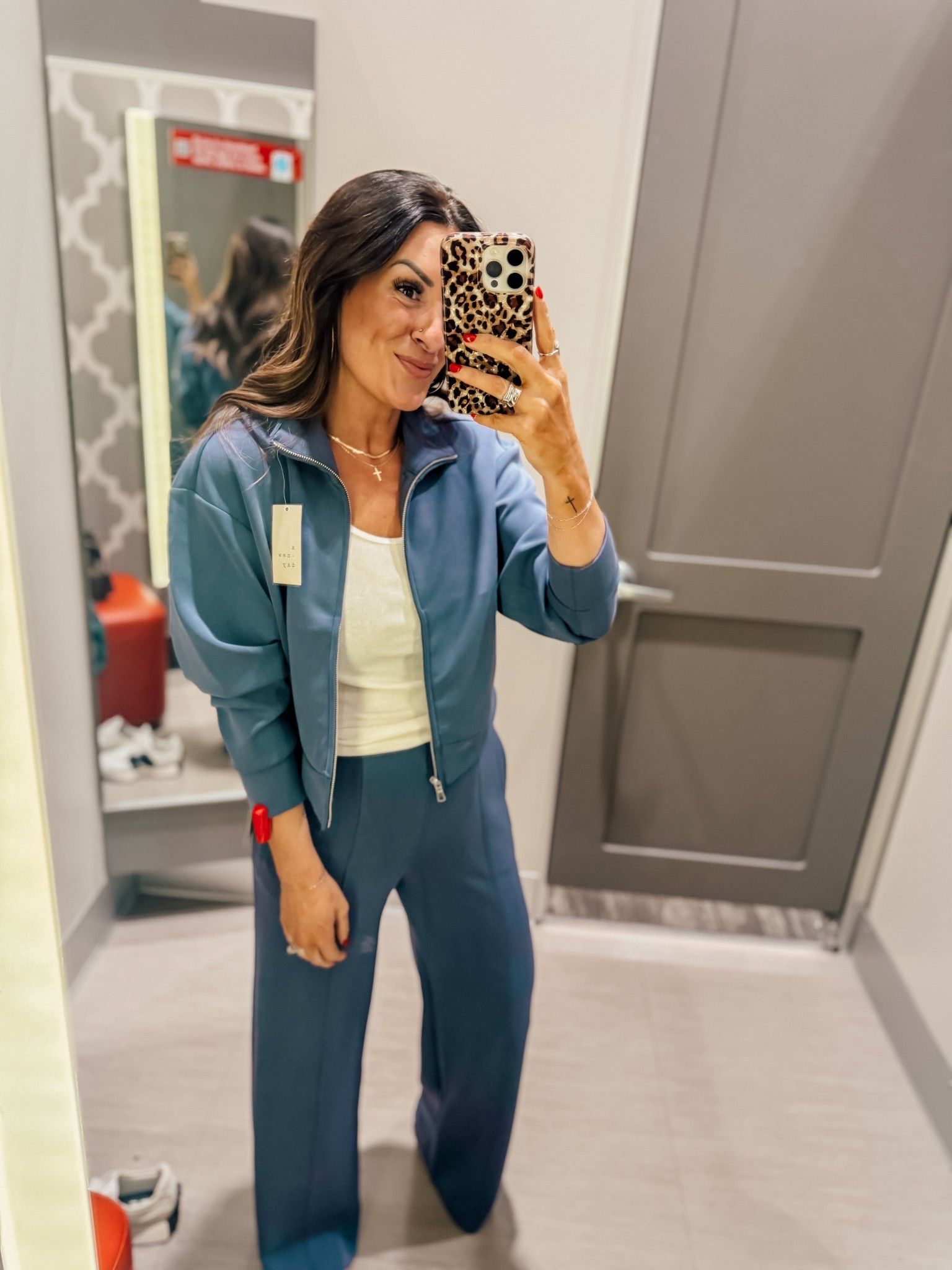 This Target set is one of my favorites! I have these pants in burgundy and have worn them countless times! They don’t wrinkle! I’m wearing the XS (I am wearing the regular length here but prefer the Tall to take into consideration sneakers). I’m 5”6. 

#LTKootd #LTKdayinmylife #LTKgrwm