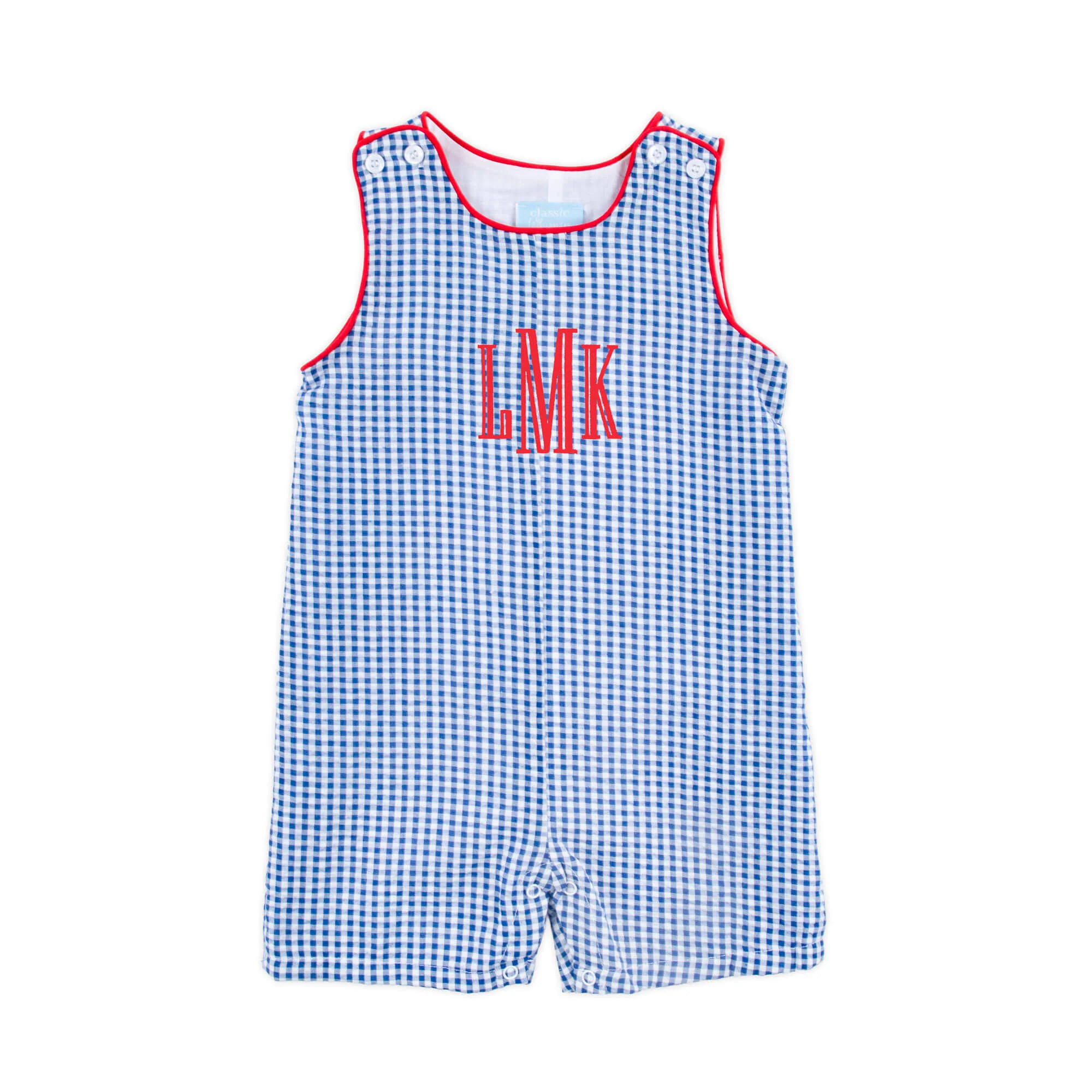 American Spirit Blue Gingham Jon Jon | Classic Whimsy