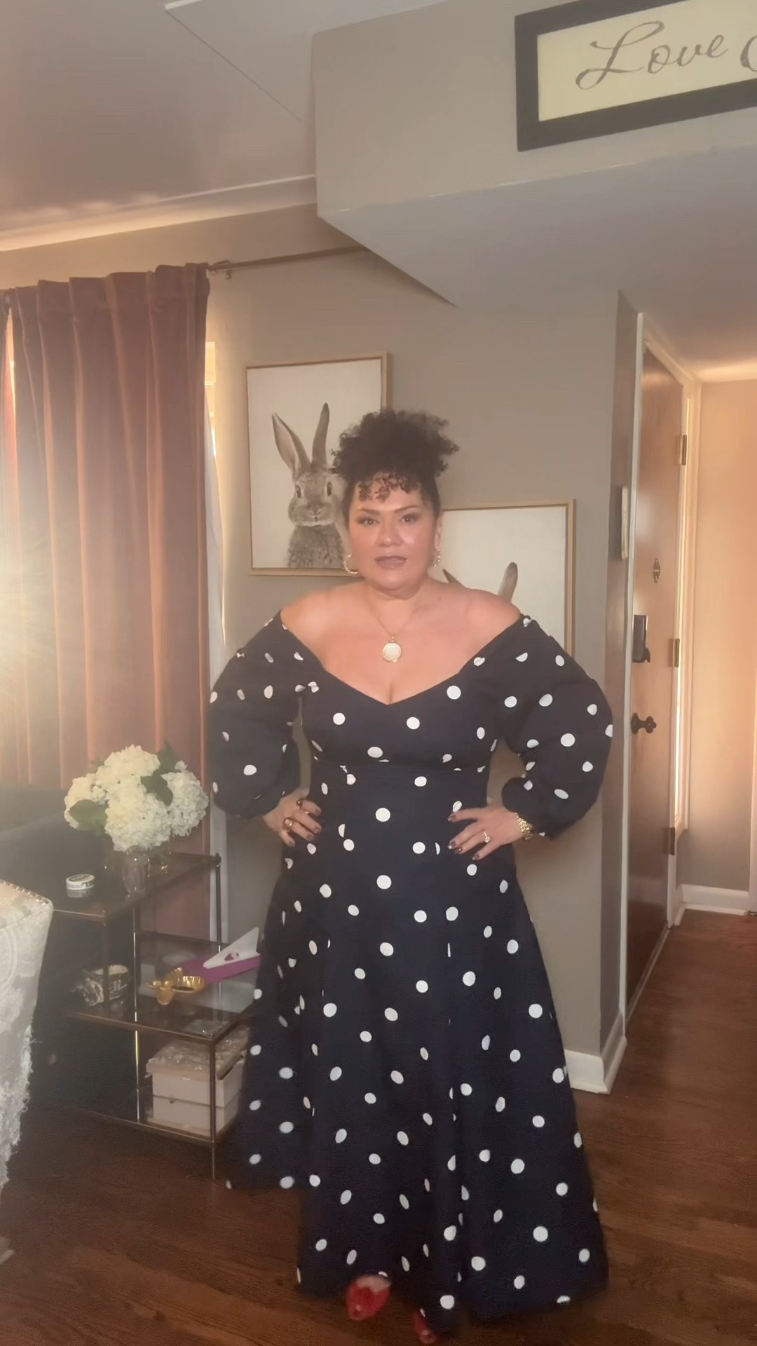 Love a good spring dress!   I also love being inspired by other creators!  Walmart dress, spring dress, polkadots 

#LTKSeasonal #LTKOver40 #LTKMidsize