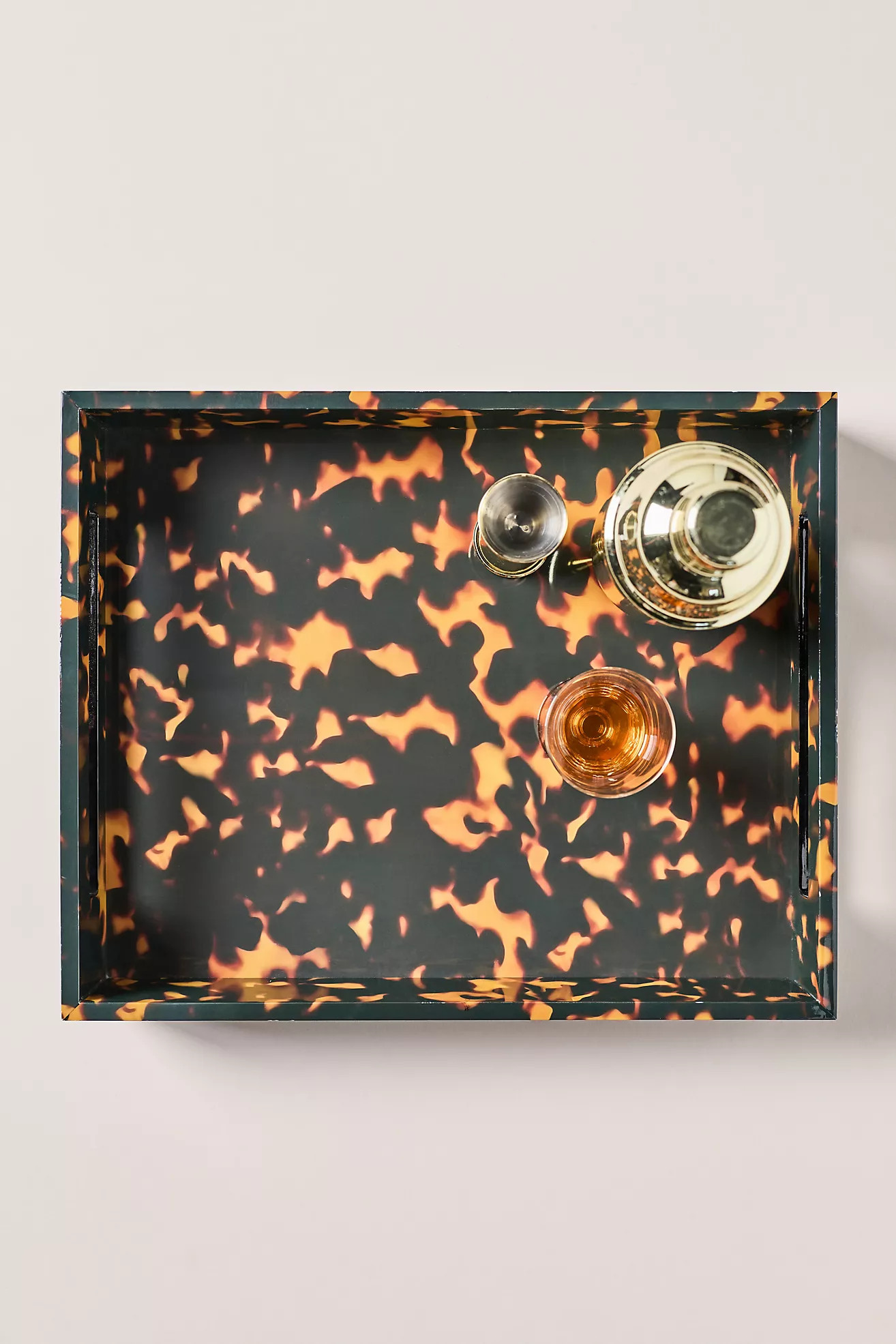 Addison Ross Faux-Tortoise Tray | Anthropologie (US)