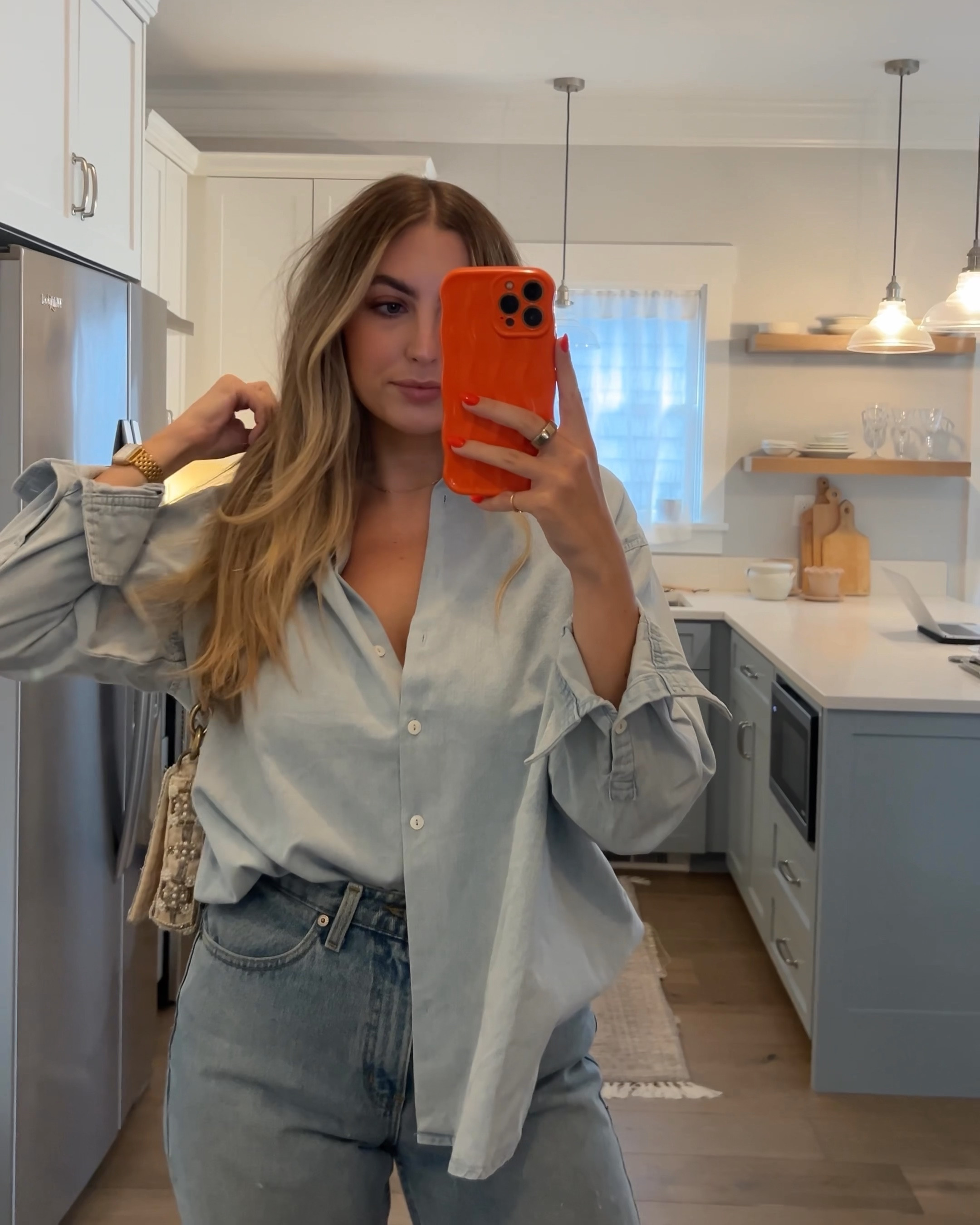 When in doubt—canadian tuxedo! Denim is vintage, linking similar! Xx

#LTKStyleTip #LTKSeasonal #LTKFallSale