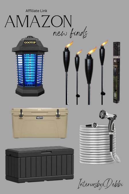 Amazon Outdoors
Bug zapper, torch lights, metal garden hose, storage box, cooler, transitional home, modern decor, amazon find, amazon home, target home decor, mcgee and co, studio mcgee, amazon must have, pottery barn, Walmart finds, affordable decor, home styling, budget friendly, accessories, neutral decor, home finds, new arrival, coming soon, sale alert, high end look for less, Amazon favorites, Target finds, cozy, modern, earthy, transitional, luxe, romantic, home decor, budget friendly decor, Amazon decor #amazonhome #founditonamazon

#LTKSeasonal #LTKHome