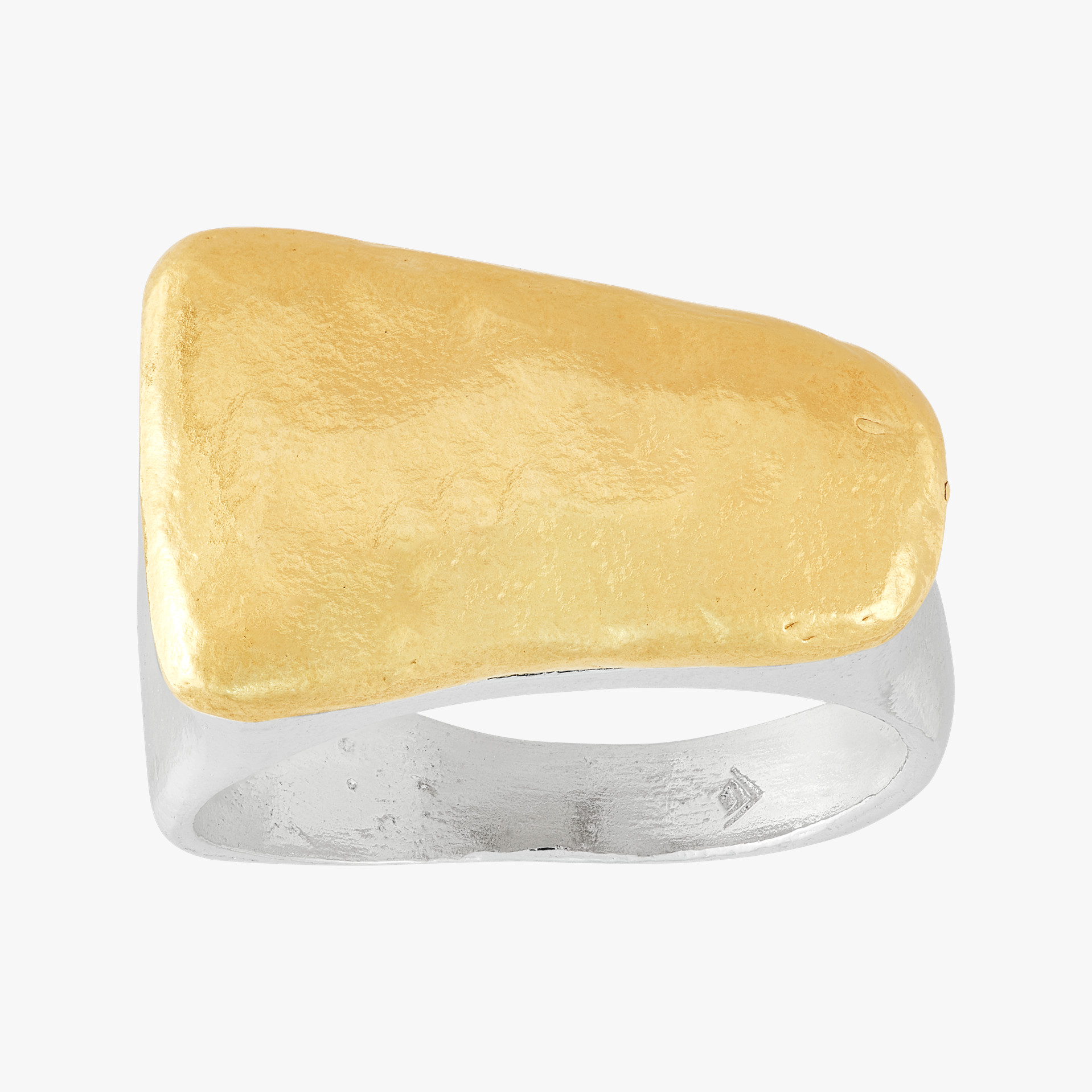 Silpada 'Well Defined' Sterling Silver with 14K Yellow Gold Plating Ring | Silpada | Silpada