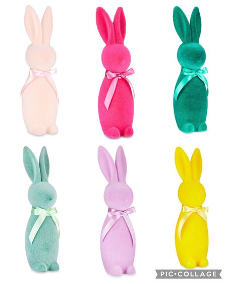 Cutest flocked bunny rabbits for Easter, all under $10!! 

#LTKFind #LTKunder50 #LTKSeasonal