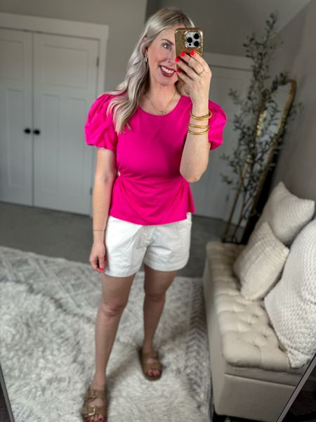 Daily try on, Walmart outfit, Walmart fashion, Walmart try on, pink top, cut out top, white shorts

Medium top 

#LTKSeasonal #LTKFindsUnder50 #LTKStyleTip