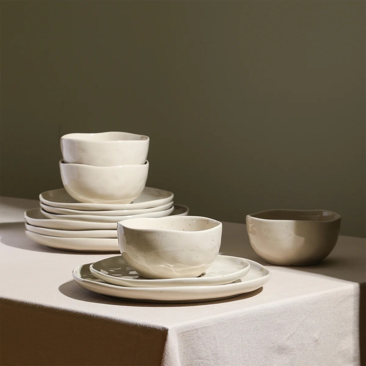 @stone_lain #ad just ordered this stoneware dinner set!!