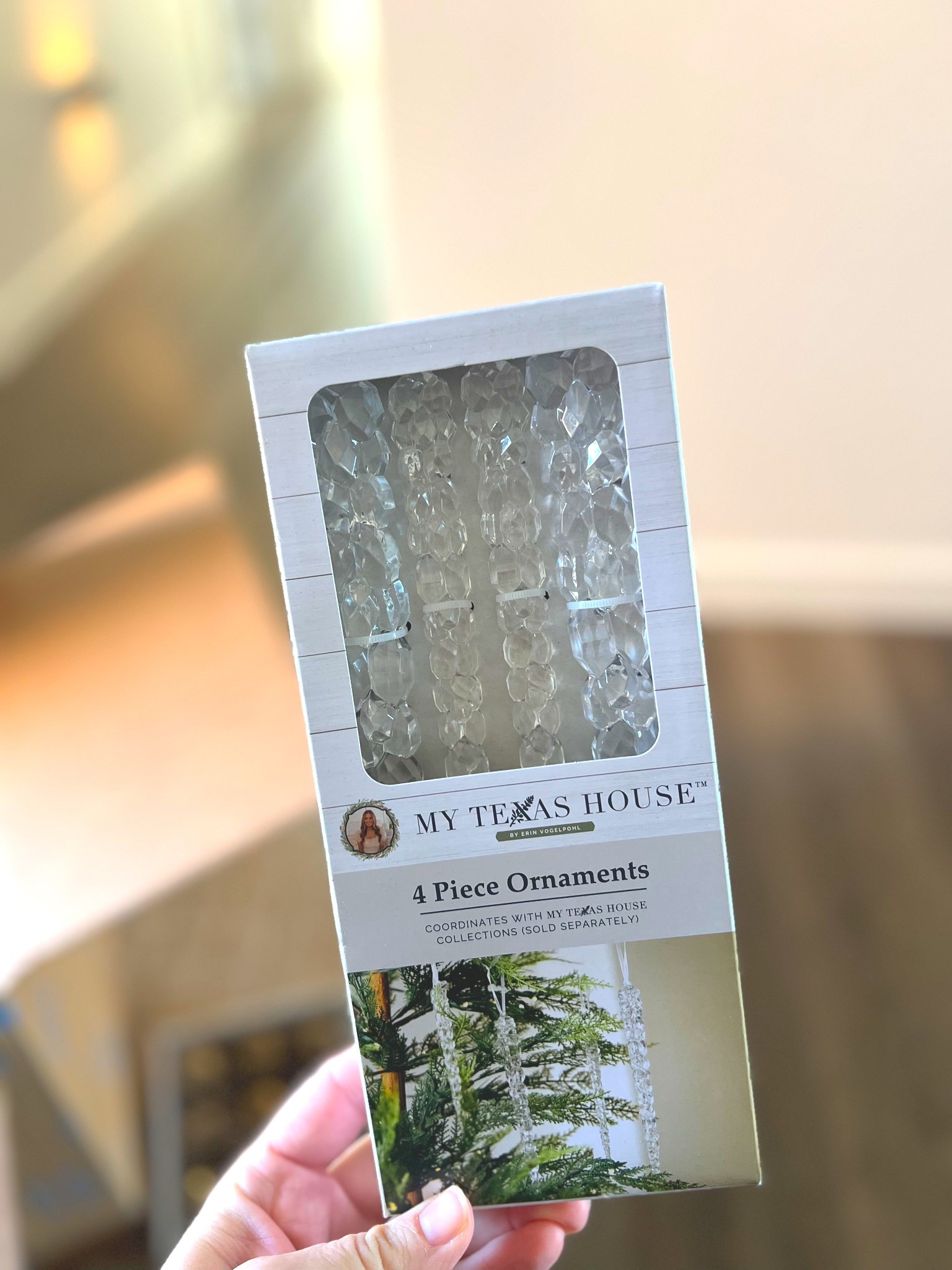 Beautiful icicle ornaments. On sale and under $4 for 4. #walmart 

#LTKSeasonal #LTKHoliday #LTKHome