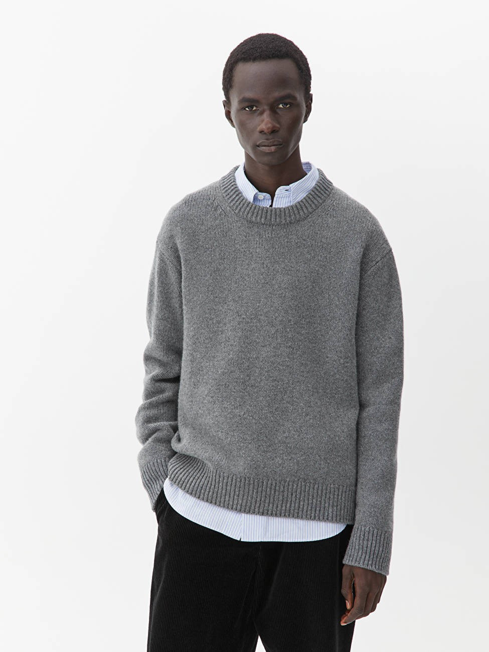 Heavy Knit Wool Jumper | ARKET (US&UK)