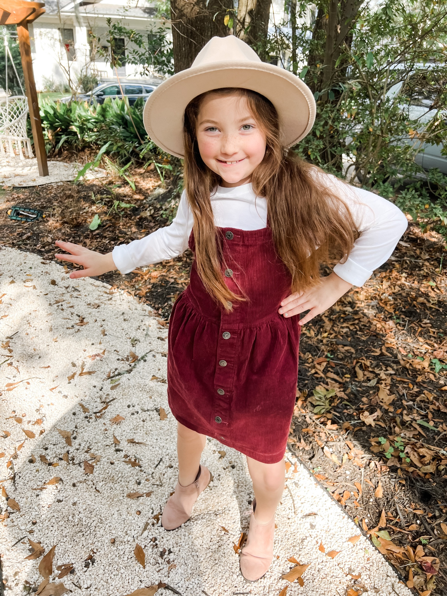 Fall corduroy jumper styles with pink suede booties and a neutral brimmed hat! 

#kidsfashion #fallfashion #familyphotos #fallstlye #kidsstyle #target #amazon 

#LTKSeasonal #LTKkids #LTKstyletip