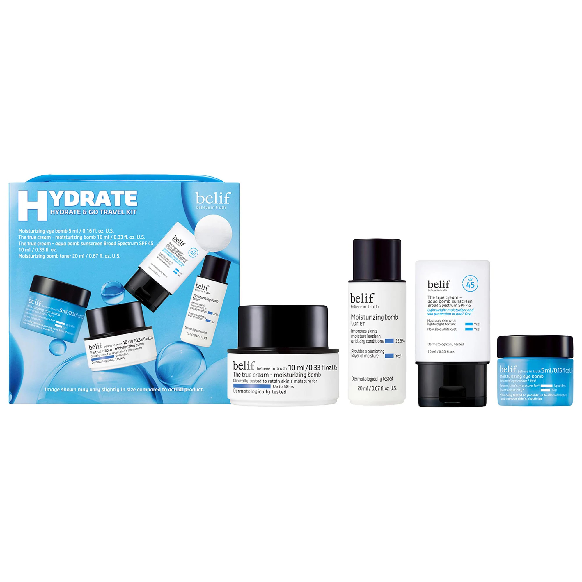 belif Hydrate & Go Travel Kit | Sephora (US)