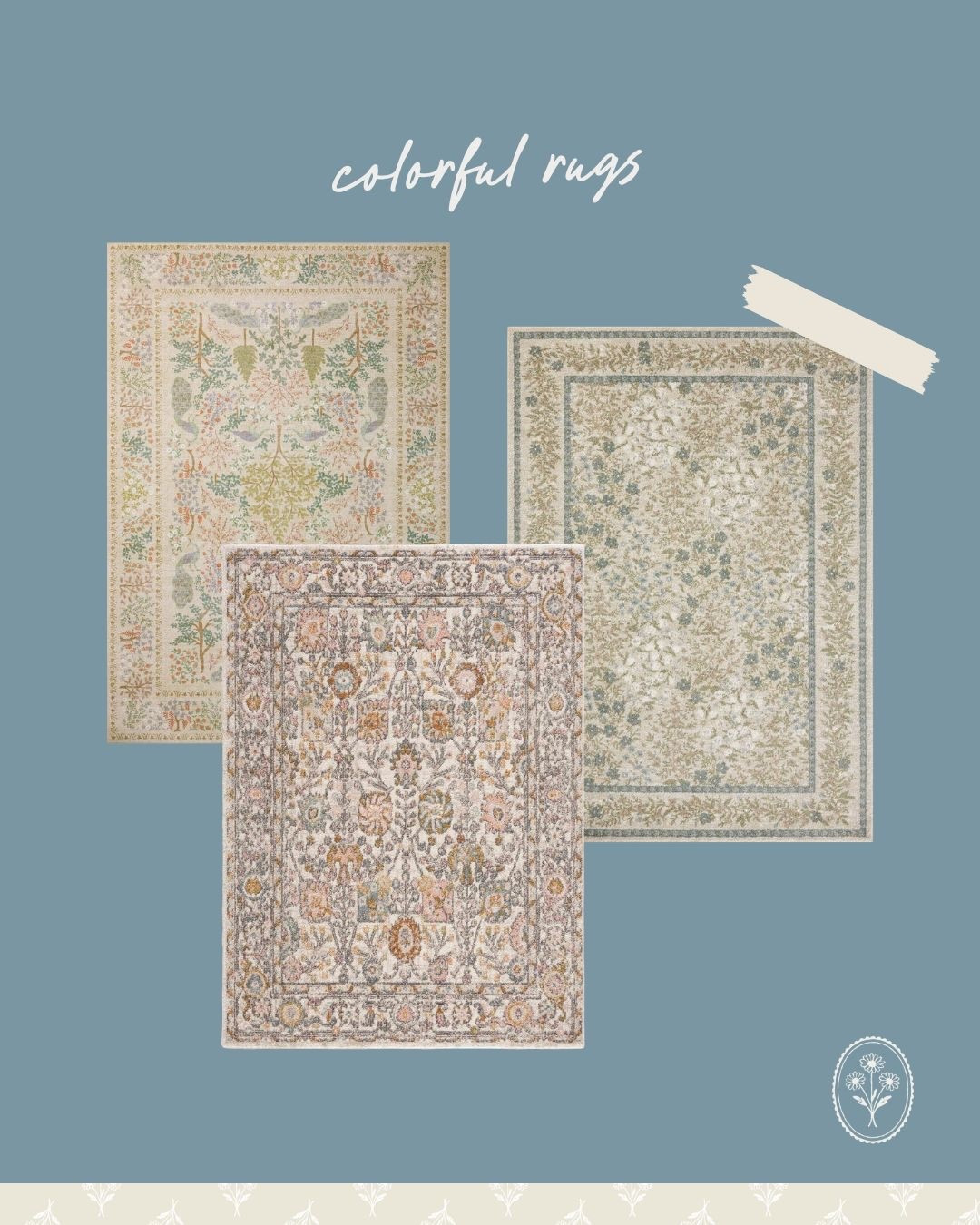 Colorful rugs, living room rugs, playroom rugs

#LTKFindsUnder100 #LTKHome #LTKFamily