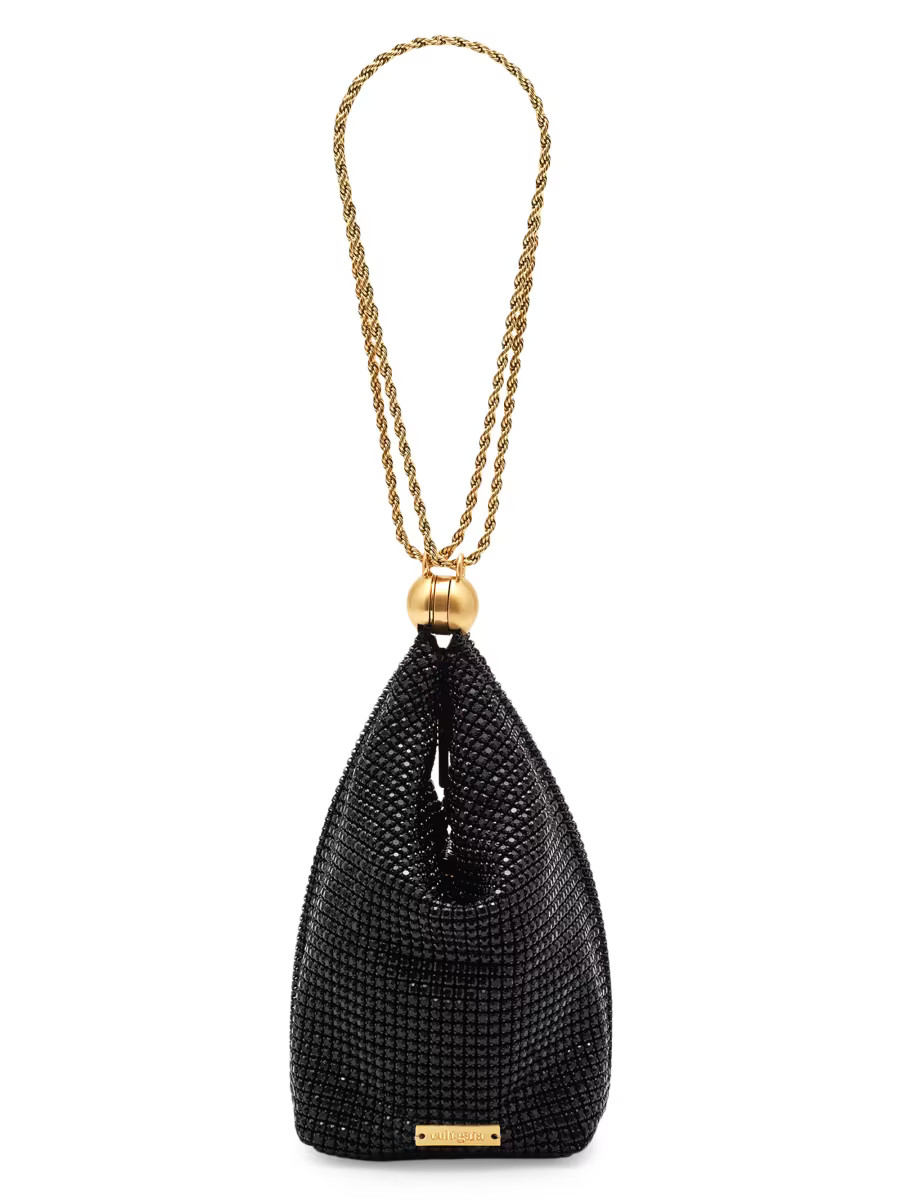 Shop By CategoryEvening BagsCult GaiaRue Rhinestone-Embellished Wristlet$498 | Saks Fifth Avenue