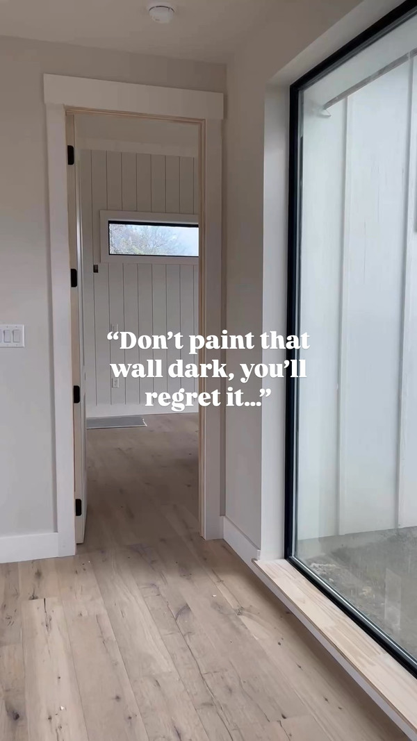 Our bedroom is proof that dark and moody can still feel cozy and inviting!