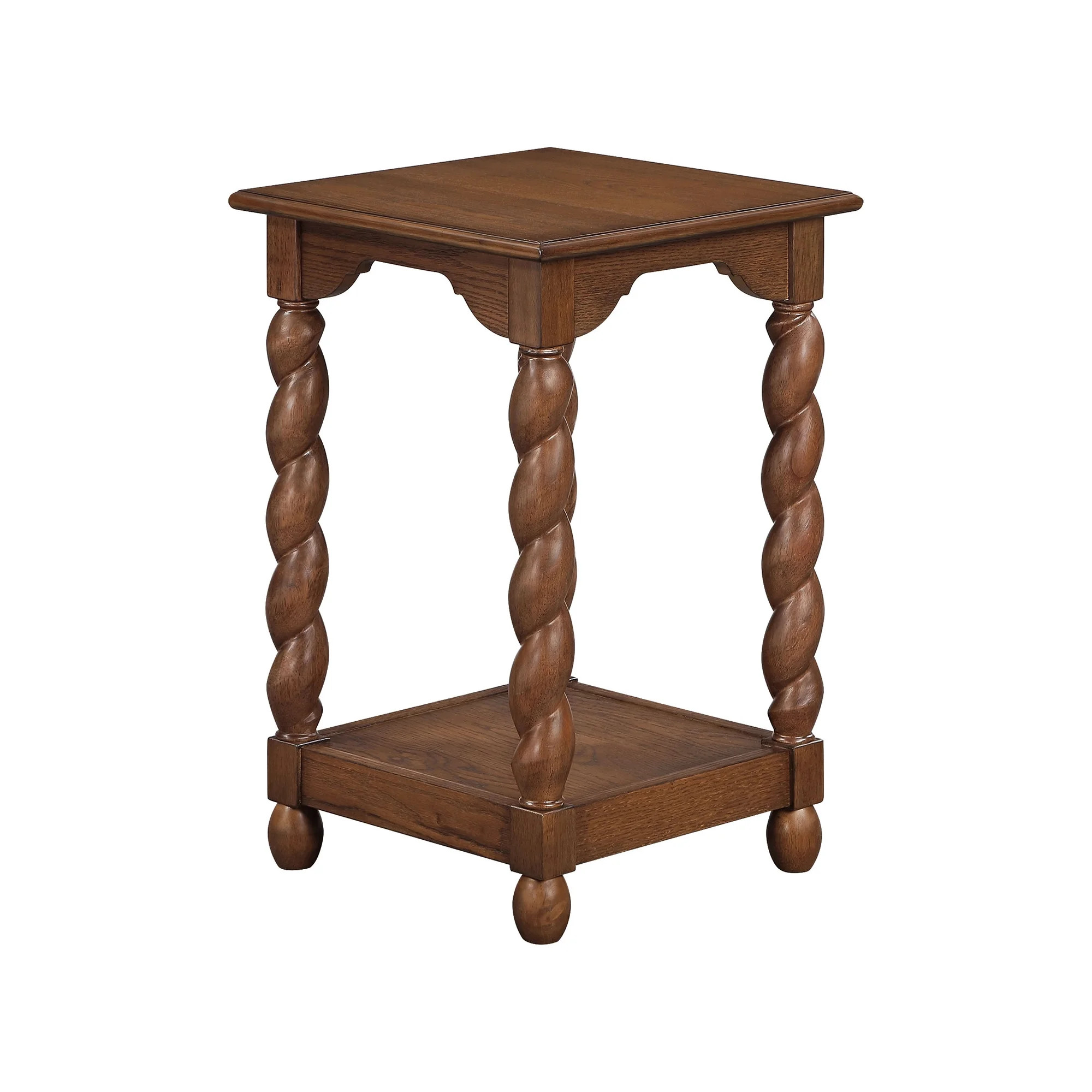 My Texas House Lewis End Table, Warm Brown | Walmart (US)