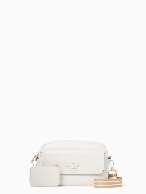 Rosie Pebbled Leather Flap Camera Bag | Kate Spade Outlet
