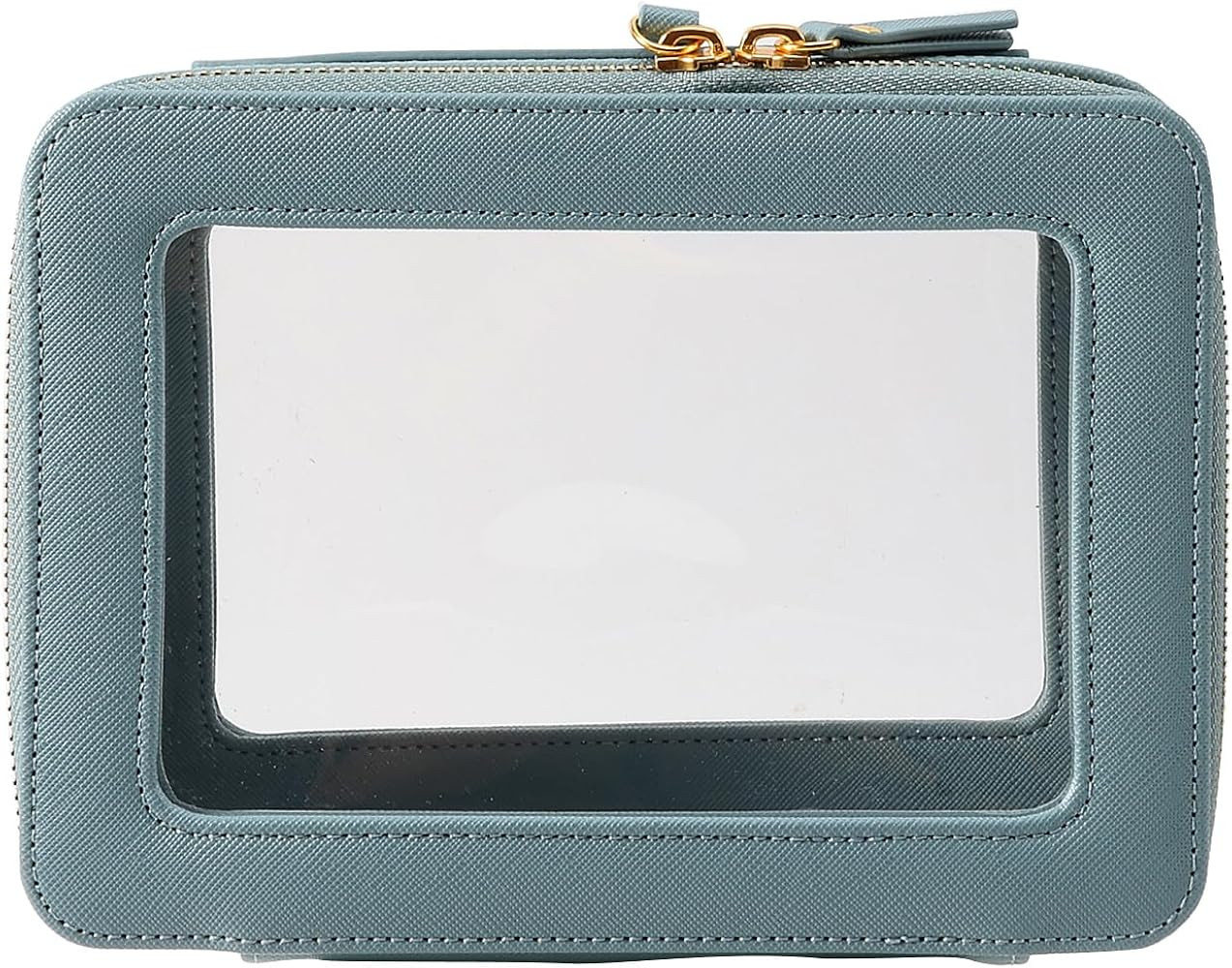 Toiletry bag waterproof cosmetic organizer with hanging hook for travelling | Amazon (US)