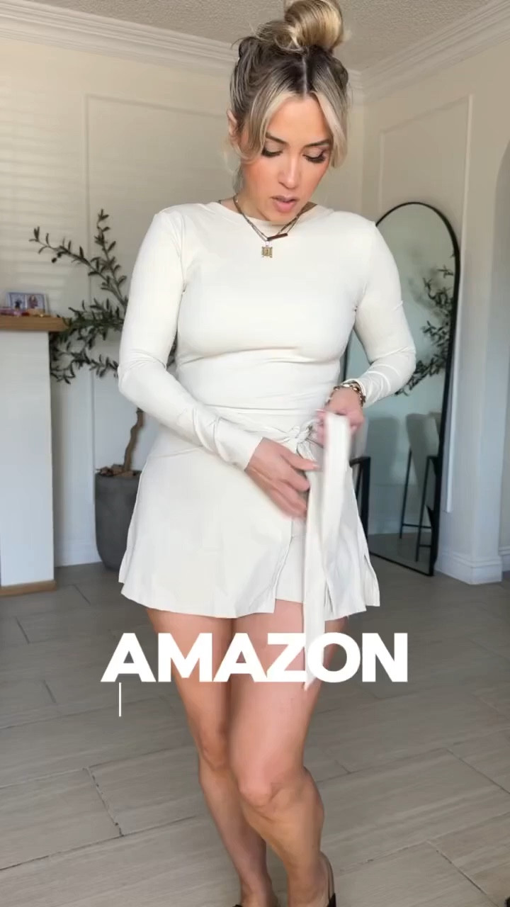 This skort dress is doing all the things: flirty, functional, and perfect for every day 🤩



#LTKPetite #LTKgrwm #LTKootd