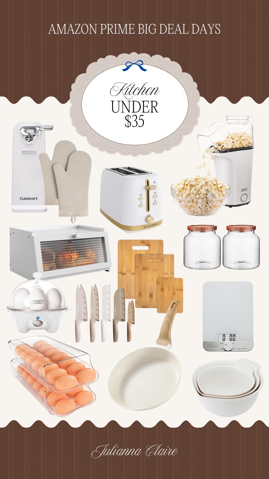 Kitchen finds under $35 on sale for Amazon prime day deals!