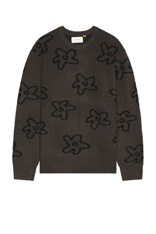 Critical Slide Vanguard Crew Knit Sweater in Black from Revolve.com | Revolve Clothing (Global)
