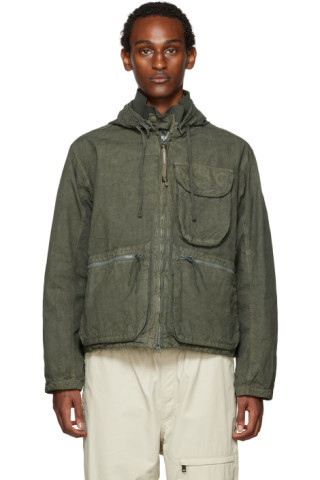 Green Ba-Tic Goggle Jacket | SSENSE