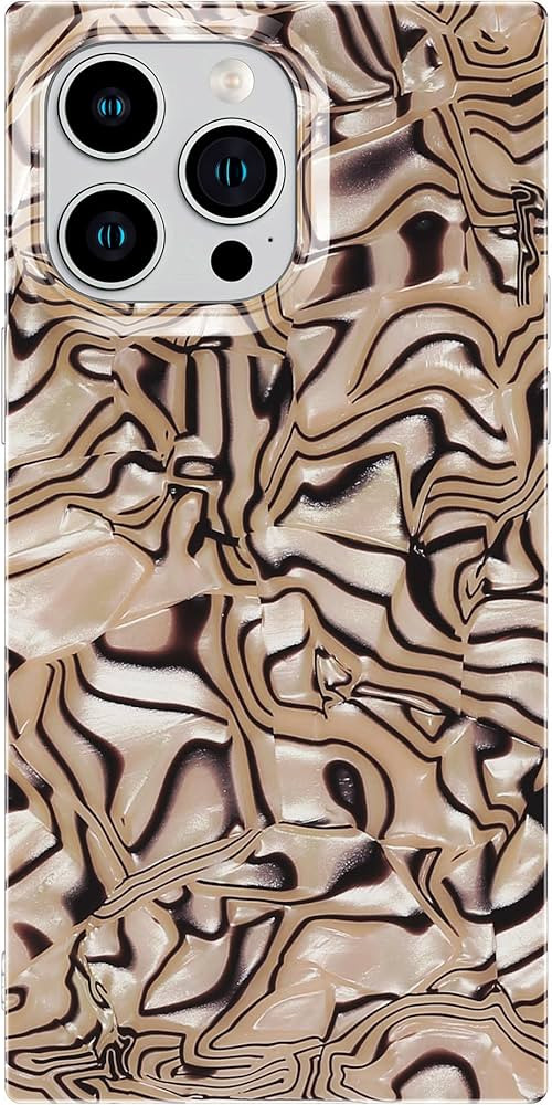 Cocomii Square iPhone 14 Pro Max Case - Square Pearl Crystal MagSafe - Compatible with MagSafe - ... | Amazon (US)