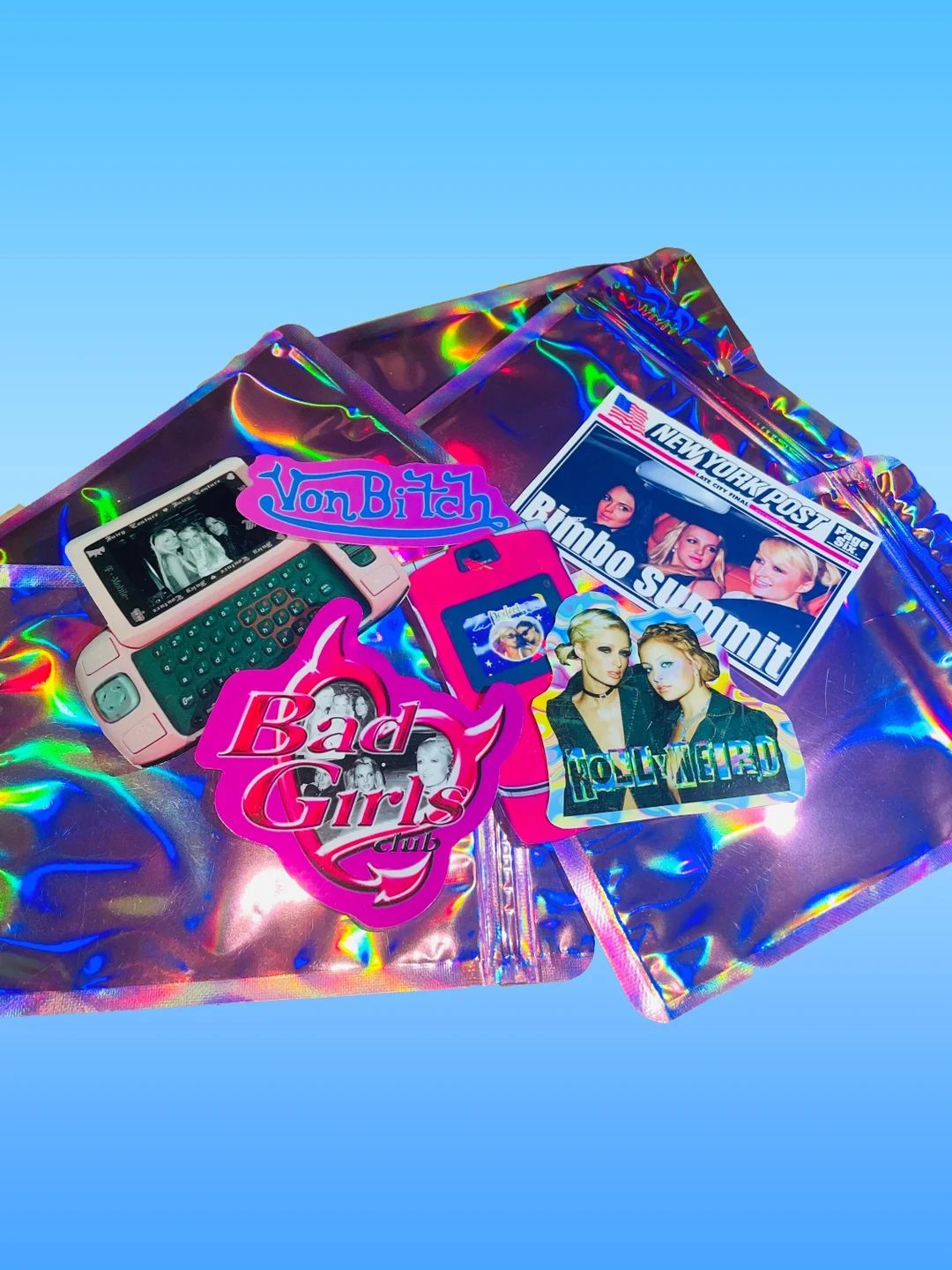 Y2k BFFs Sticker Pack | y2k aesthetic | Girly Vinyl Decals | Macbook Sticker | 2000s Fashion | Y2... | Etsy (US)