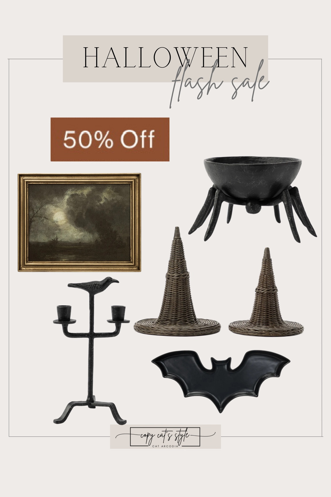 McGee & Co Halloween Flash Sale 50% off all Halloween 

#LTKHome #LTKSeasonal #LTKSaleAlert
