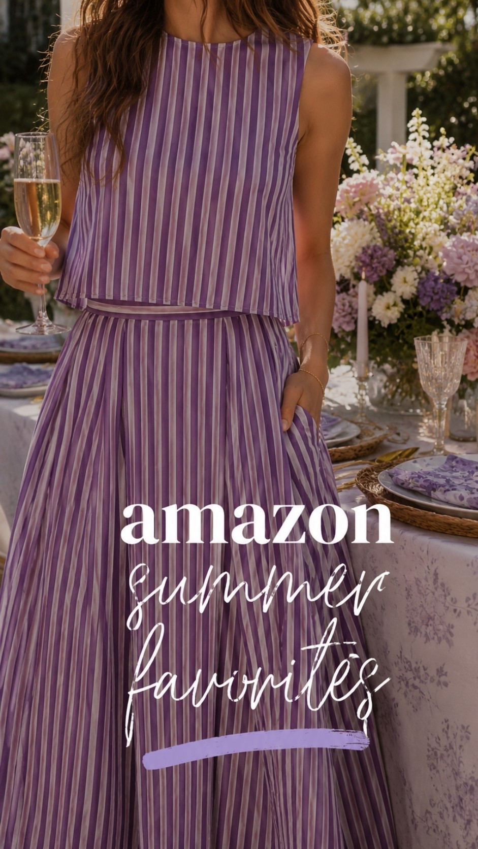 Amazon striped summer favorites // two piece sets // affordable finds from Amazon

#LTKSeasonal #LTKOver40 #LTKootd