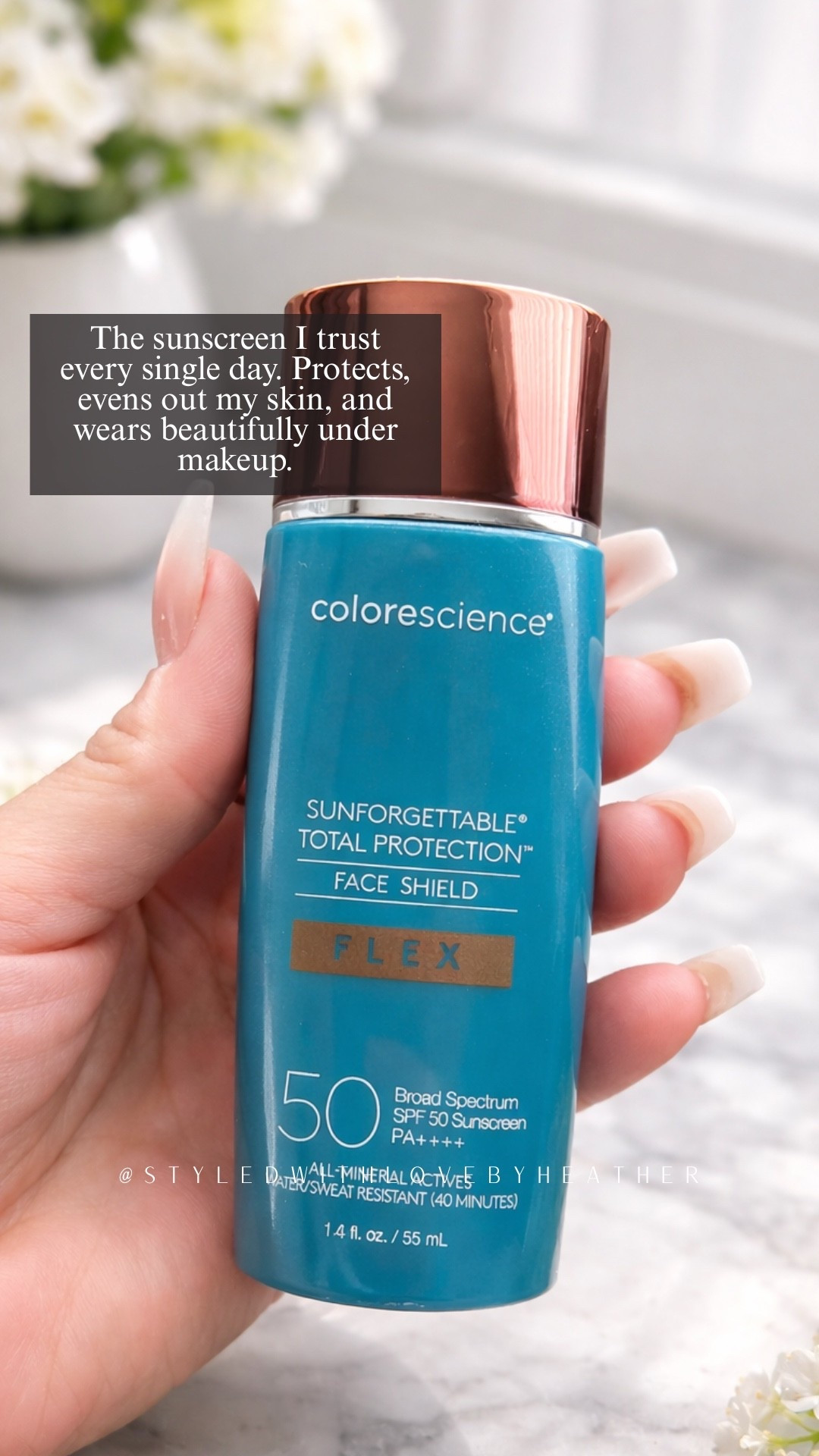 The sunscreen I never skip. 🤍 It protects my skin, evens everything out, and layers beautifully under makeup. One of my everyday staples!

#LTKbeauty #LTKsale #LTKgiftguide