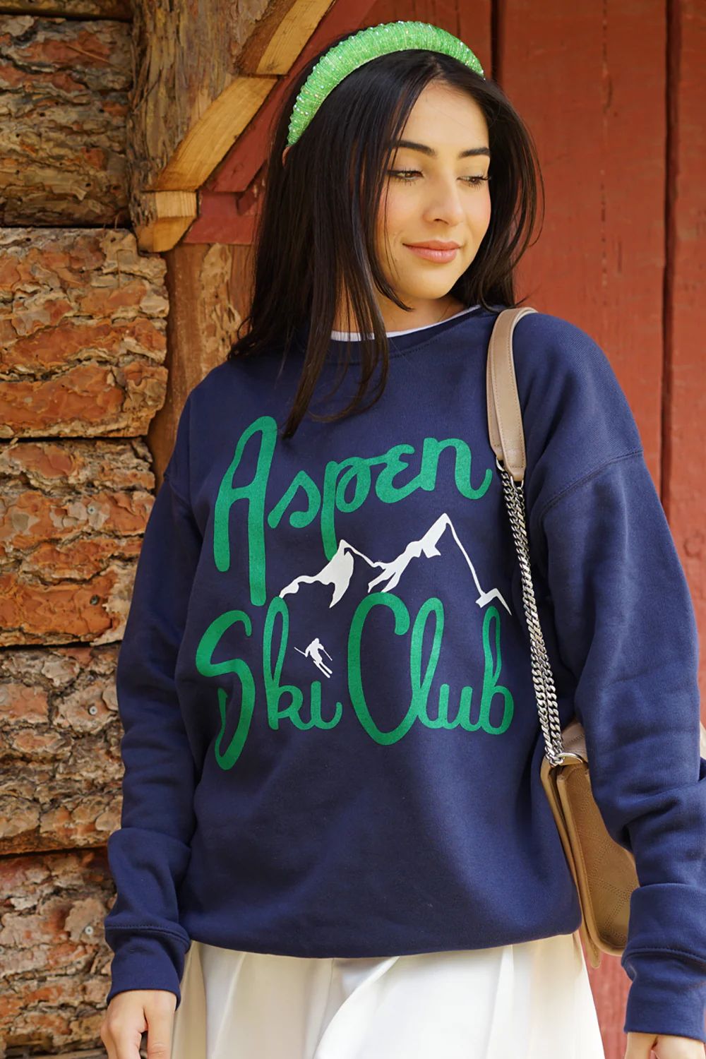 PRESLIE CREWNECK - Aspen Ski Club | Los Angeles Trading Co