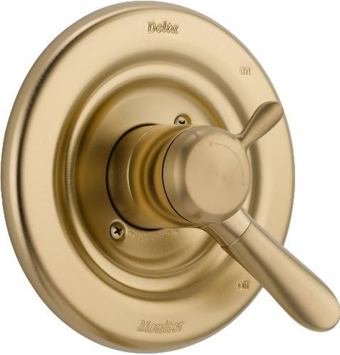 Delta Faucet Lahara 17 Series Dual-Function Shower Handle Valve Trim Kit, Champagne Bronze T17038... | Amazon (US)