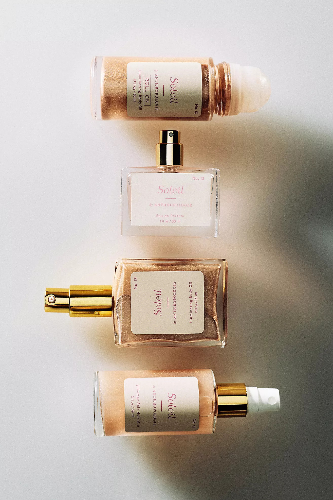 Nostalgia Shimmer Roll-On Illuminating Body Oil | Anthropologie (US)