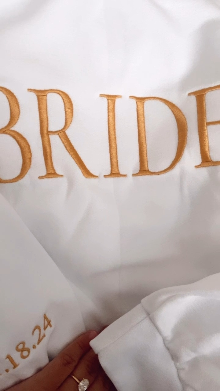 cozy custom bridal wear, just in time for sweater weather 🤍✨ 

#LTKPlusSize #LTKFindsUnder50 #LTKWedding