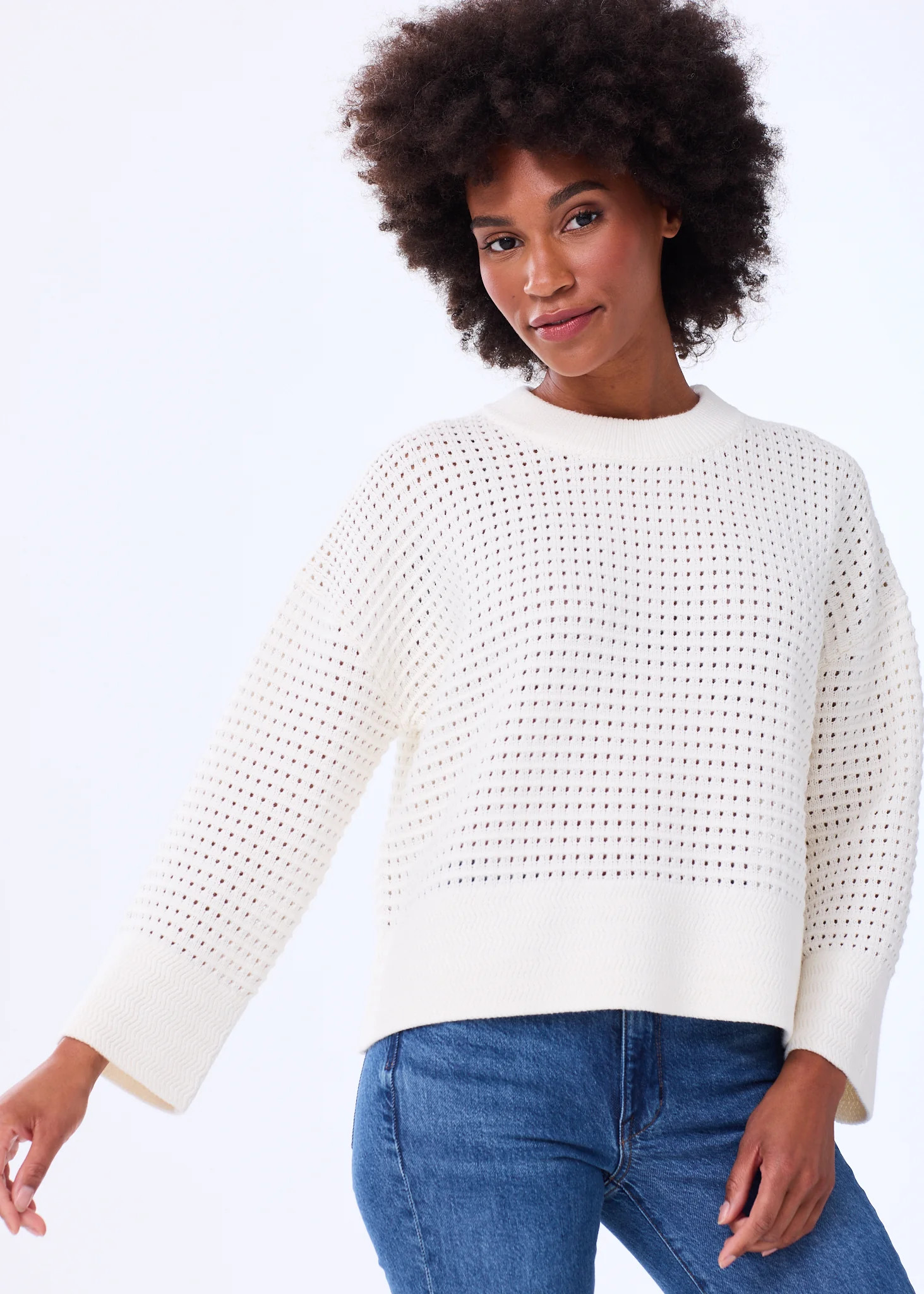 The Cotton Crochet Pullover | Alice Walk