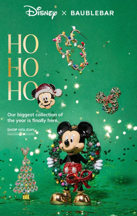 ✨Disney Holiday Collection by BaubleBar ✨

Kids birthday gift guide 
Christmas gift guide 
Holiday gift guide 
Christmas gift ideas
Holiday gift ideas
Kids birthday gift ideas
Valentine’s party
Galentine’s party
Valentine’s Day gift guide 
Galentine’s Day gift guide 
Party styling 
Party planning 
Party decor
Party essentials 
Housewarming gift guide 
Just because gift
Shop small
Best friends
Girlfriends
Besties
Valentine’s Day gift baskets
Christmas party
Holiday party
Christmas essentials 
Holiday essentials 
Pink Christmas 
White Christmas 
Merry Christmas 
Feliz Navidad 
Christmas party outfit
Holiday party outfit
Gifts for her
Gifts for him
Gifts for host 
Beauty
Beauty essentials 
Fashion
Festive earrings 
Mother’s Day gift guide
Mother’s Day gift ideas
Stocking stuffers 
Secret Santa
Fashion accessories 
Menorah earrings
Hanukkah accessories 
Christmas tree earrings
Santa earrings
Santa baby earrings
Bow earrings
Nutcracker earrings
Snowflake earrings 
Bag charm 
Keychain 
Minnie Mouse
Mickey Mouse
Disney lover

#LTKGifts #LTKBeMine #easter #LTKMothersDay #LTKFashion #liketkit #LTKCyberweek  
#LTKfindsunder100 #LTKtravel #LTKkids #LTKGiftGuide #LTKhome #LTKSeasonal #LTKbaby #LTKfamily #LTKfindsunder50 #LTKHalloween #LTKbump #LTKHolidaySale #LTKstyletip #LTKover40

#LTKHoliday #LTKparties #LTKwedding