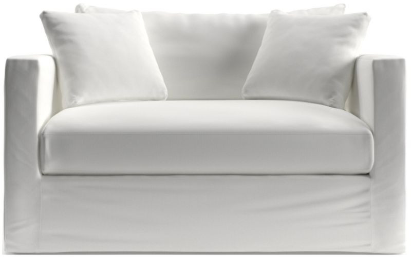 Willow II Slipcovered Chair and a Half + Reviews | Crate & Barrel | Crate & Barrel