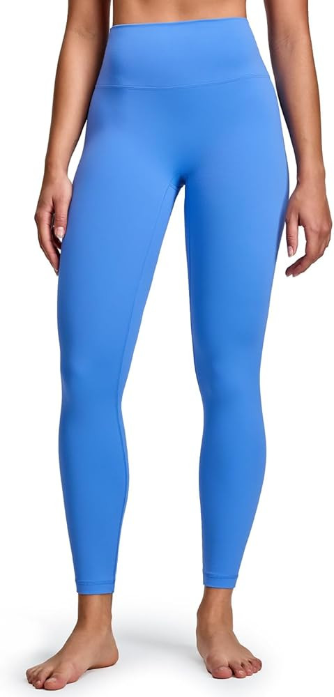 HeyNuts No Front Seam Yoga Leggings 25'', Light to Medium Support, High Waisted Seamless 7/8 Loun... | Amazon (US)