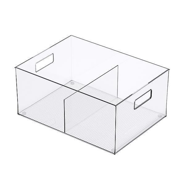 Everything Organizer Wide All-Purpose Divided Bin | The Container Store