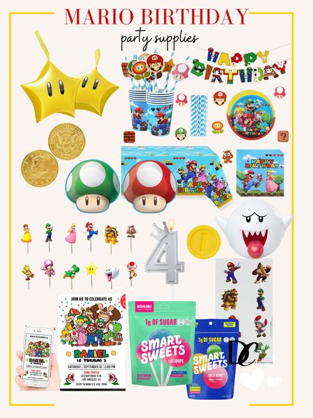 Mario Birthday Party Supplies 👻 #birthdayboy #boytoys #birthdayboys #birthdayparty #birthdayideas #marioparty #mario #boobirthday #octoberbirthday

#LTKparties #LTKkids