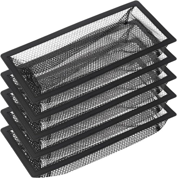 Floor Register Cover Trap, Floor Air Vent Cover Screen for Home Air Vent Filters 5-Pack Floor Ven... | Amazon (US)