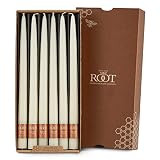Root Candles 7217 Smooth Hand-Dipped 12-Inch Dinner Candles, 12-Count, Ivory : Home & Kitchen | Amazon (US)