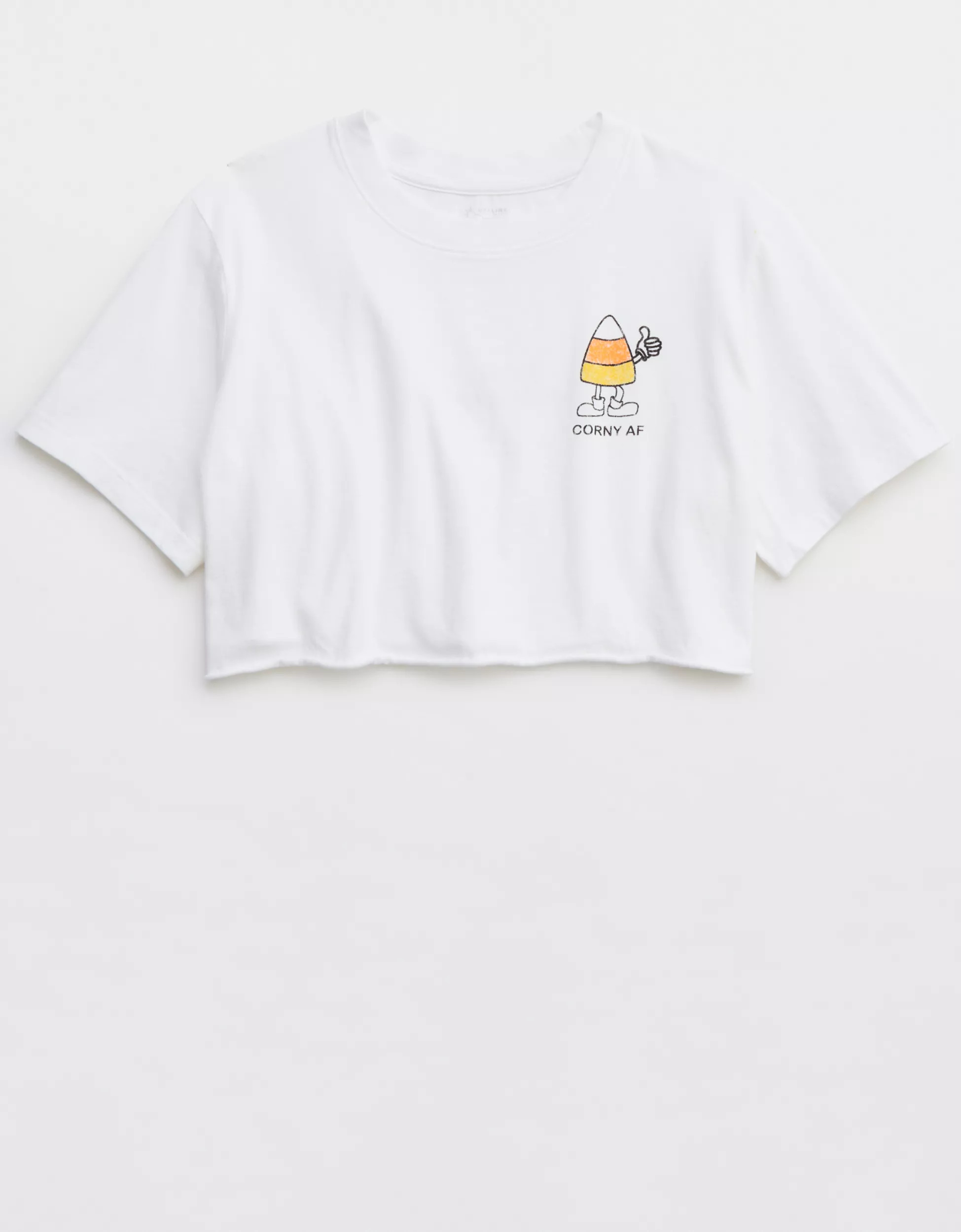 OFFLINE By Aerie Rock N Roll Cropped T-Shirt | Aerie