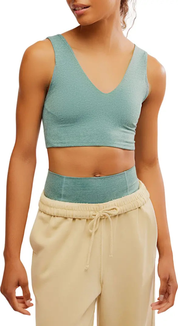 FP Movement Never Better Heather Crop Top | Nordstrom
