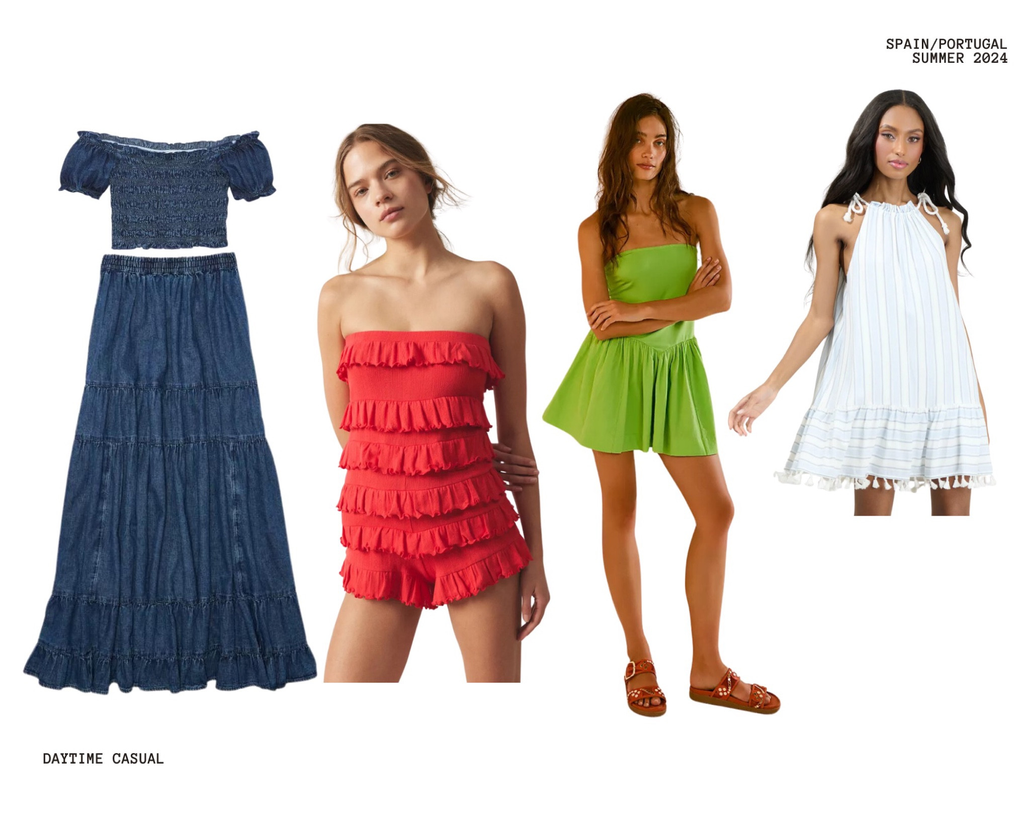 Casual outfits for Spain!!

#LTKeurope