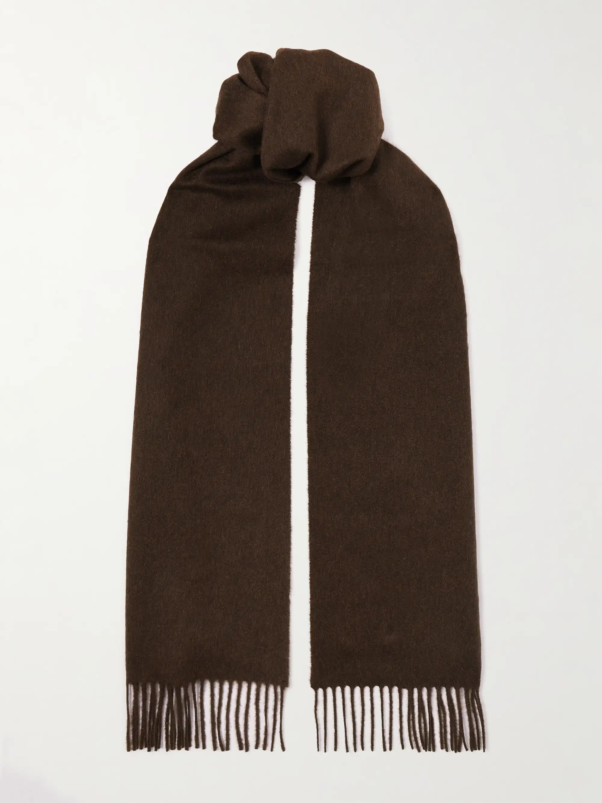 Fringed cashmere scarf | NET-A-PORTER (UK & EU)
