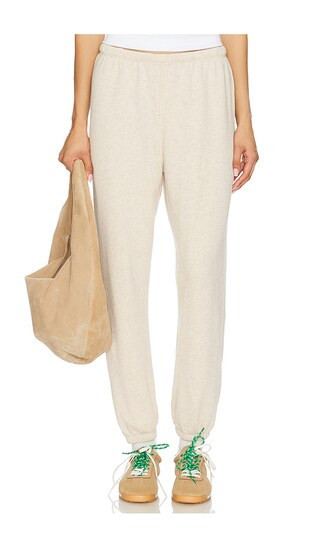 perfectwhitetee Johnny Sweatpant in Beige. - size S | Revolve Clothing (Global)